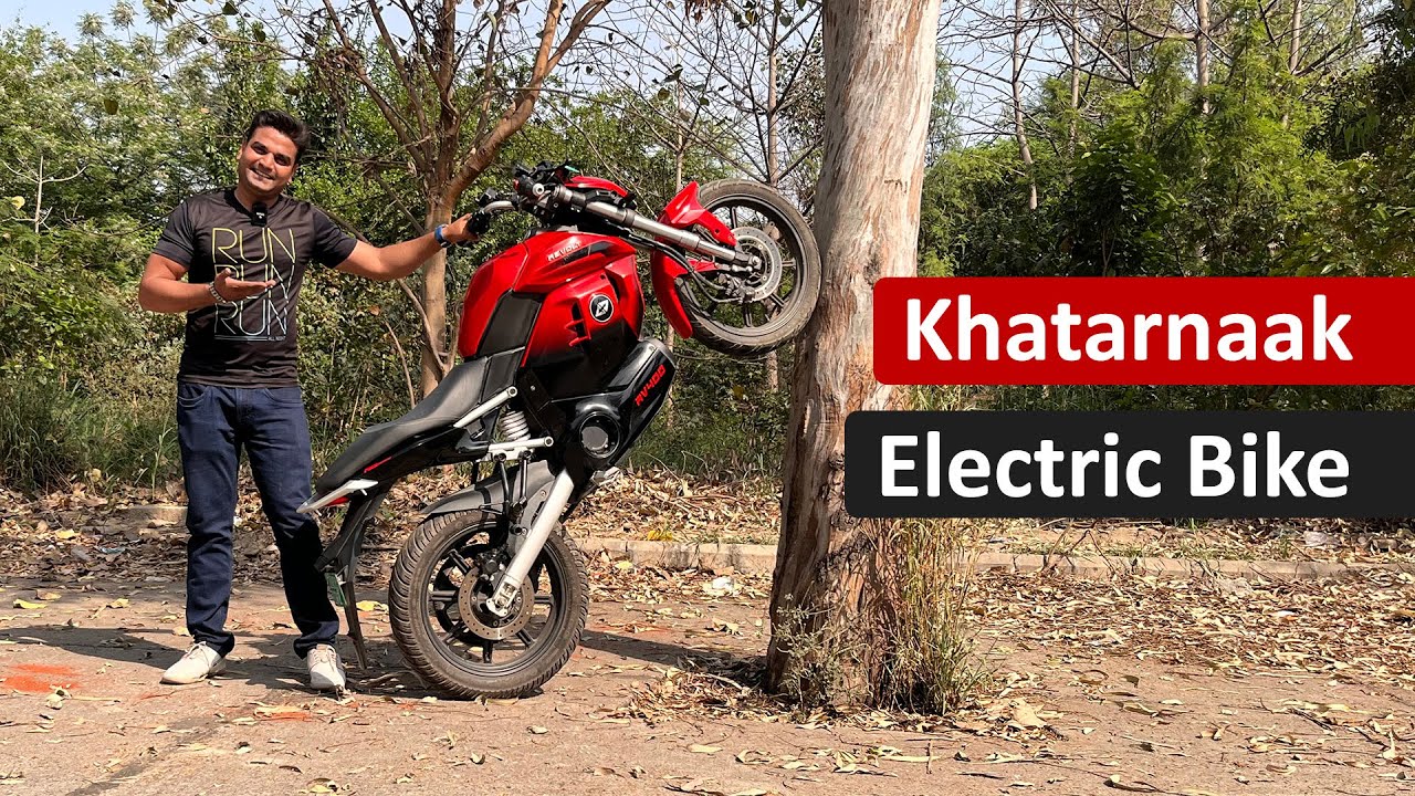This electric bike can perform stunts - 2022 Revolt RV400 - Powerful Electric Bike - King Indian