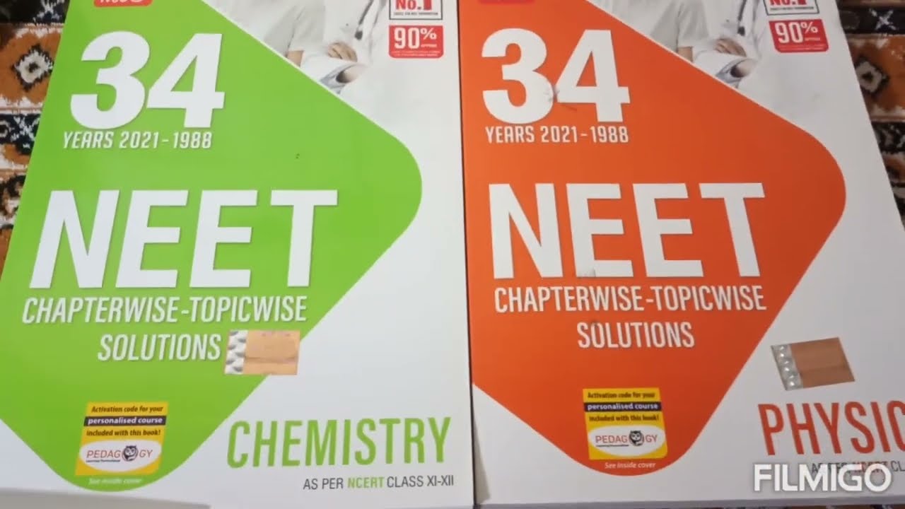 MTG 34 Years NEET PYQ Review✨| Best Book for NEET 2022💥|Biology, Chemistry & Physics New Edition MTG