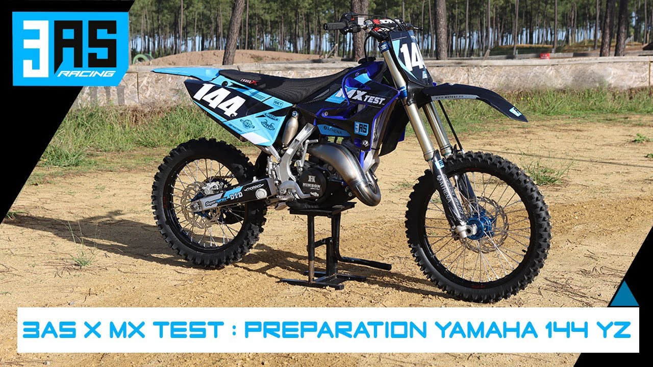 3AS x MX TEST : pr&eacute;paration YAMAHA 144 YZ