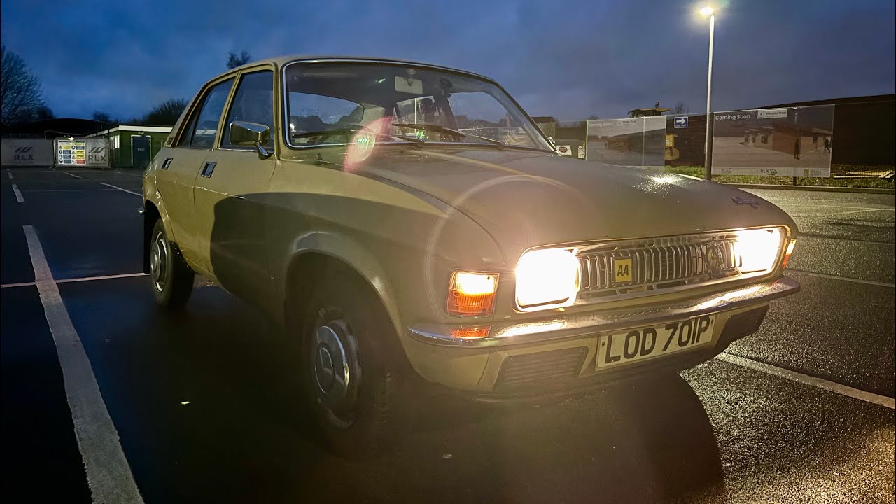 Как ведёт себя Austin Allegro в дождливую зиму?