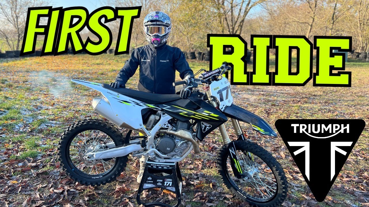 Was kann die Triumph TF450X ? | First Time 450ccm | LC171