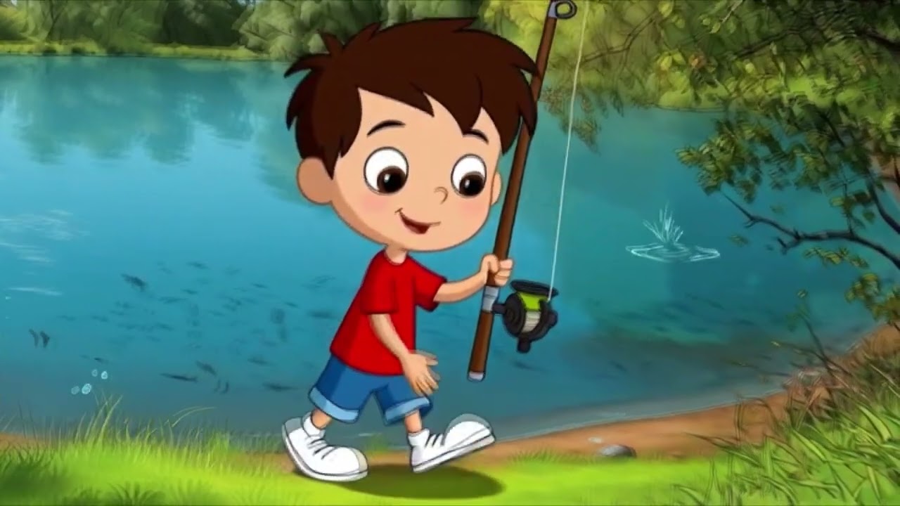 Village Pond Ghost Fish | Kids Cartoon Story | Fun & Safe