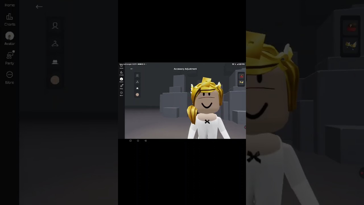 Roblox idea Avatar Ver:emo🖤🩶