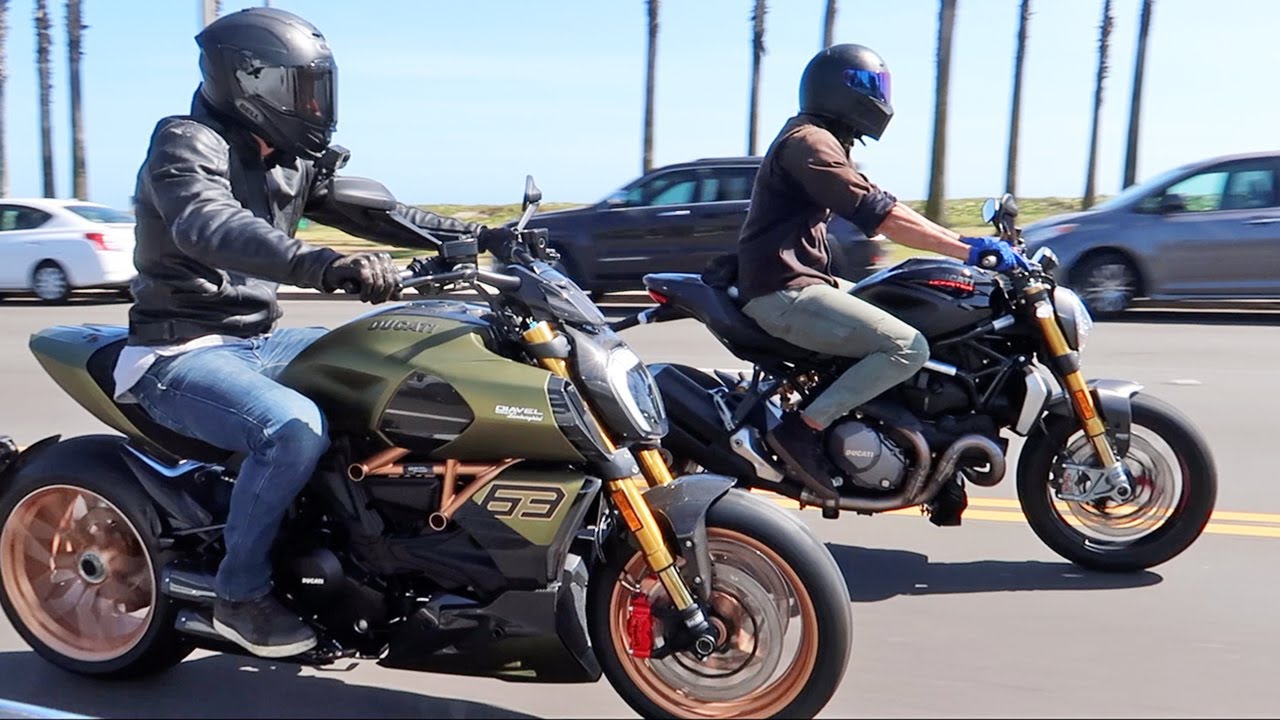 Впервые еду на Lamborghini Diavel!!!