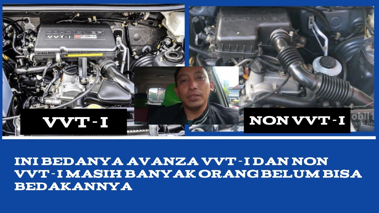 ini merupakan perbedaan avanza vvti dan non vvti.