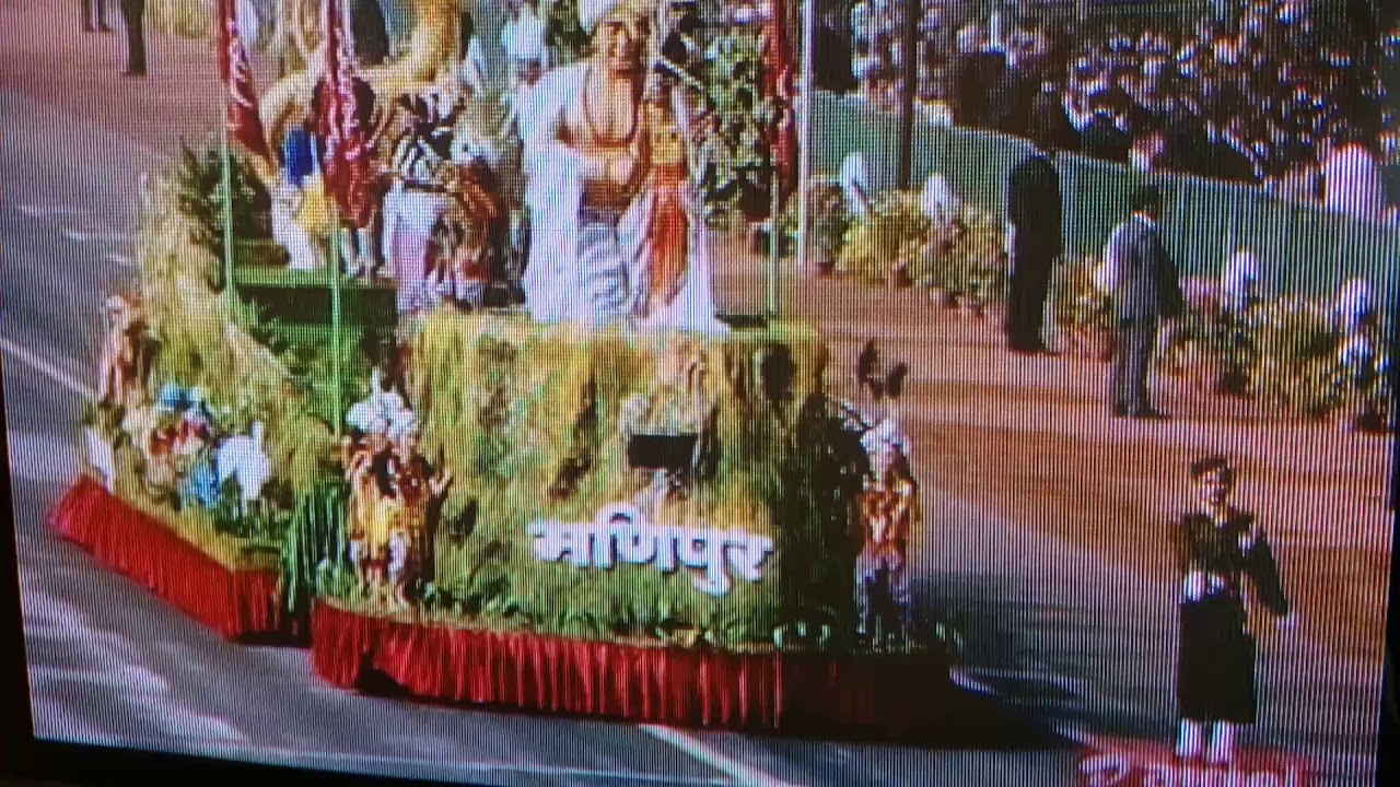 Tableu of Manipur 26 January 2018 Republic Day India