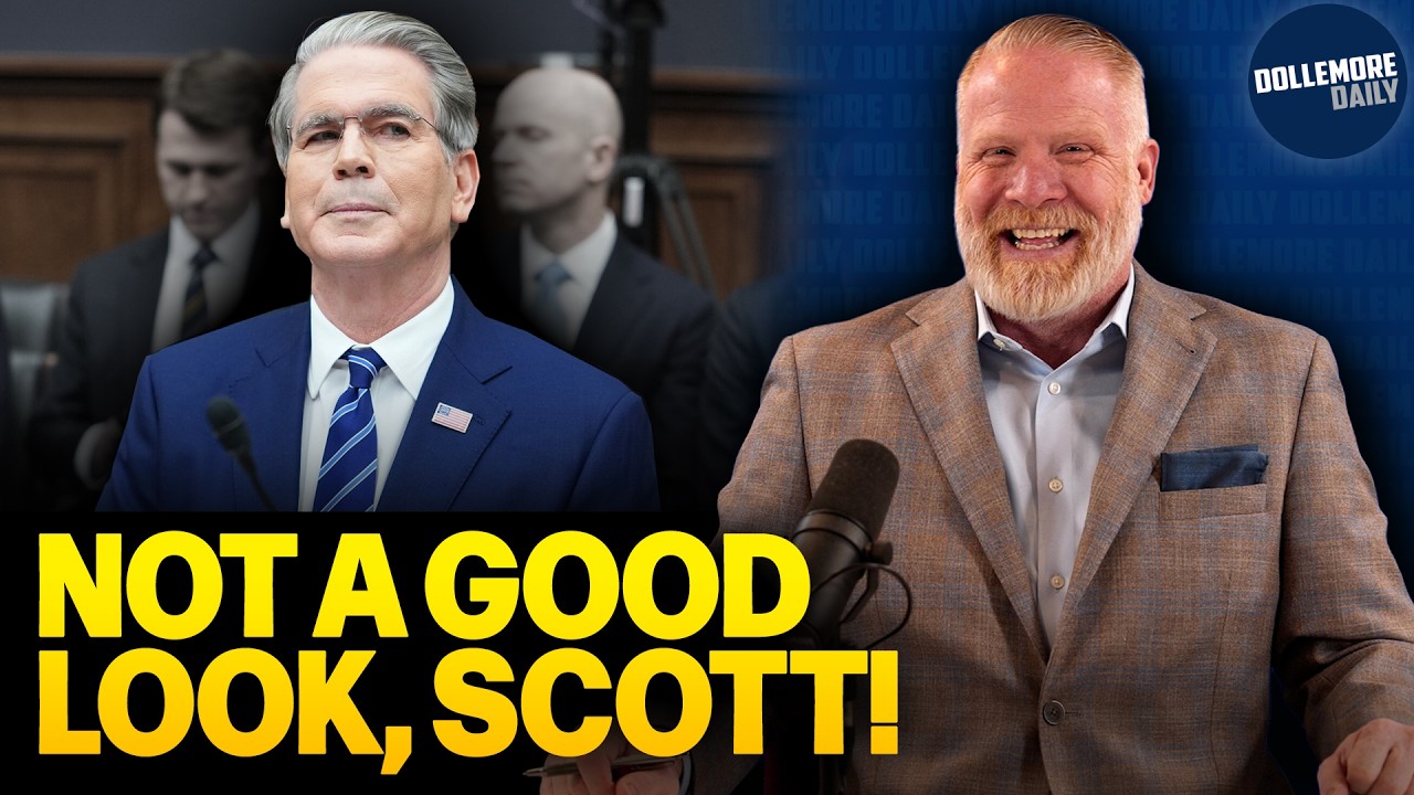 Scott Bessent CAUGHT WITH HIS PANTS DOWN in Congressional Committee!!!