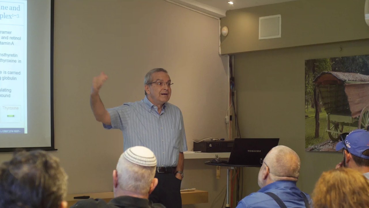 כנס עמילואידוזיס משפחתי 1 ליוני 2018 הרצאת פרופסור ארתור פולק קרדיאולוג.