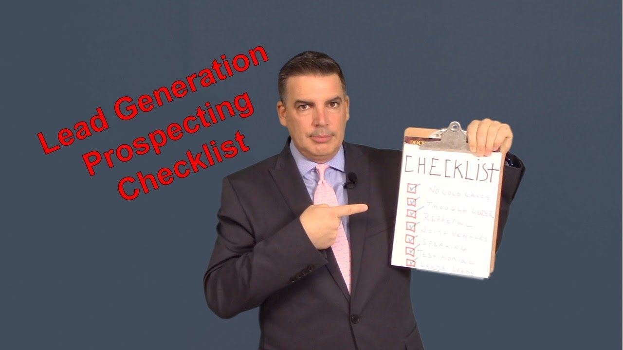 Use THIS Lead Generation Process For Customer Prospecting – No Cold Calls!