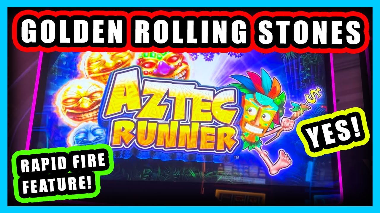 We Landed The Golden Idol Bonus With A Rapid Fire Feature In Aztec Runner Slot!