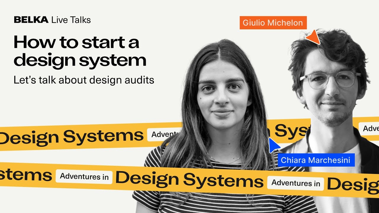 Belka Live Talk #6 — How to start a design system? Let's talk about design audits