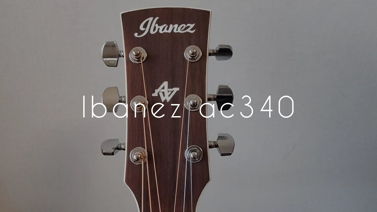 The best budget okoume acoustic guitar  -ibanez ac340 review-