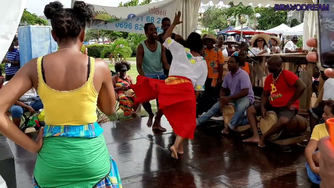La danse Traditionnelle Martiniquaise "le Bèlè ", After Tour des Yoles 2022 au Robert, Martinique.
