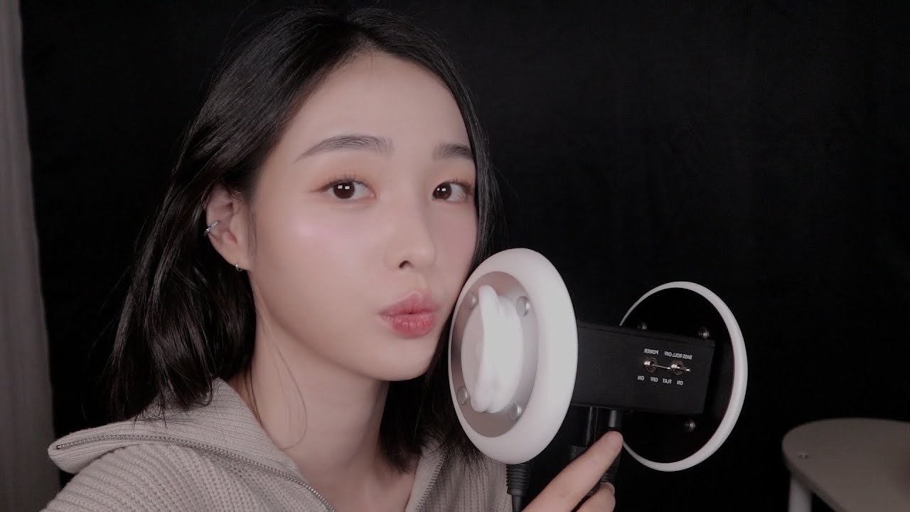 ASMR Продувка ушей + отсасывание ушей | Ear Blowing + Ear Suction