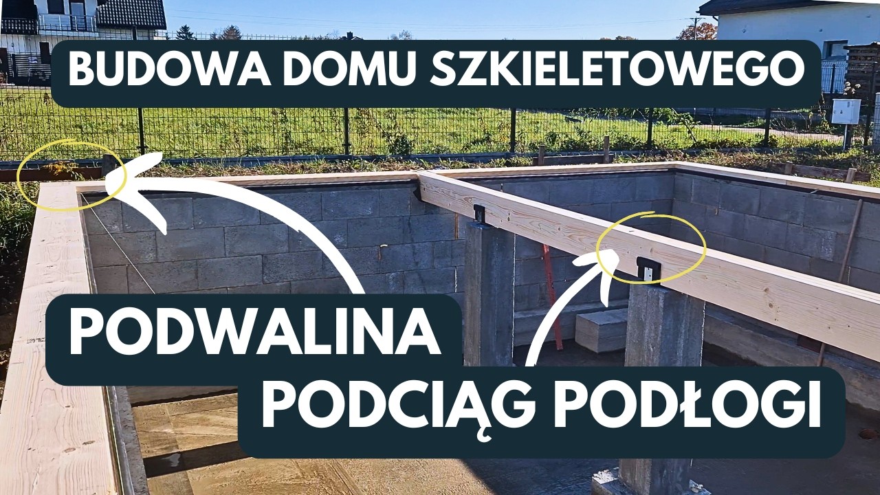 Montaż podwaliny i podciągu podłogi – budowa domu szkieletowego 🏡  Jak uniknąć błędów?