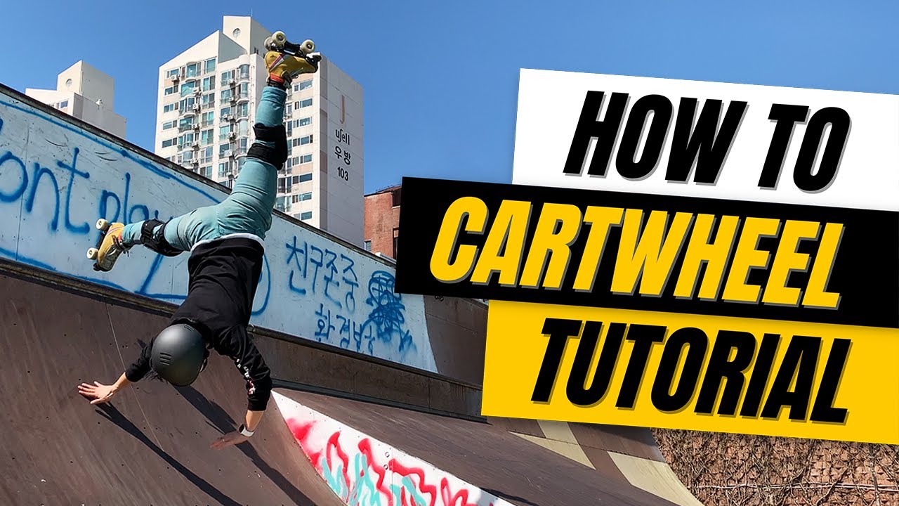 How to Fakie Cartwheel on a Ramp in Roller Skates | Trick Tutorial