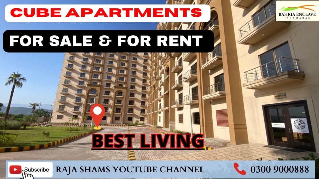 Bahria Enclave Islamabad Cube Apartments For Sale And For Rent Available || Margalla Hills View ||