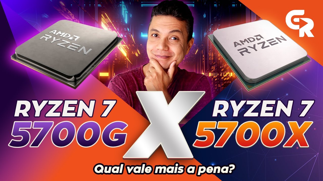 🟢 RYZEN 7 5700G VS RYZEN 7 5700X | QUAL DELES VALE MAIS A PENA?