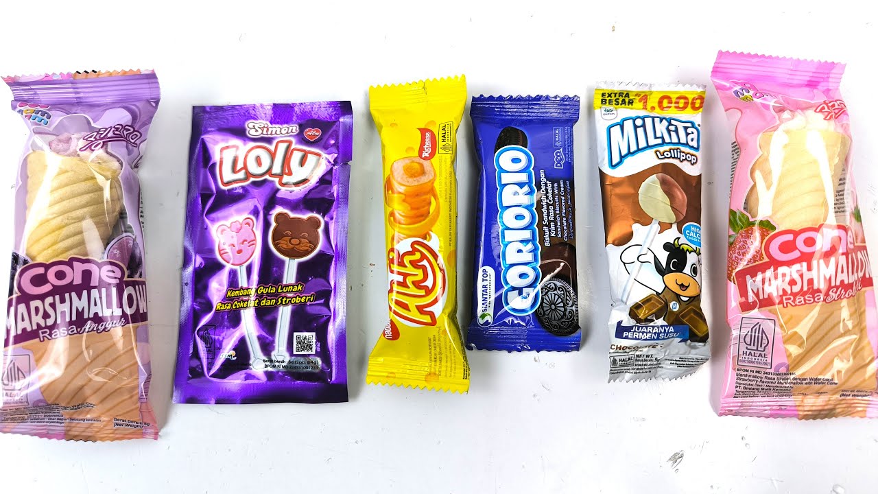 Rainbow Candy & Snickers - Visual Crunch Party 🌈🍫