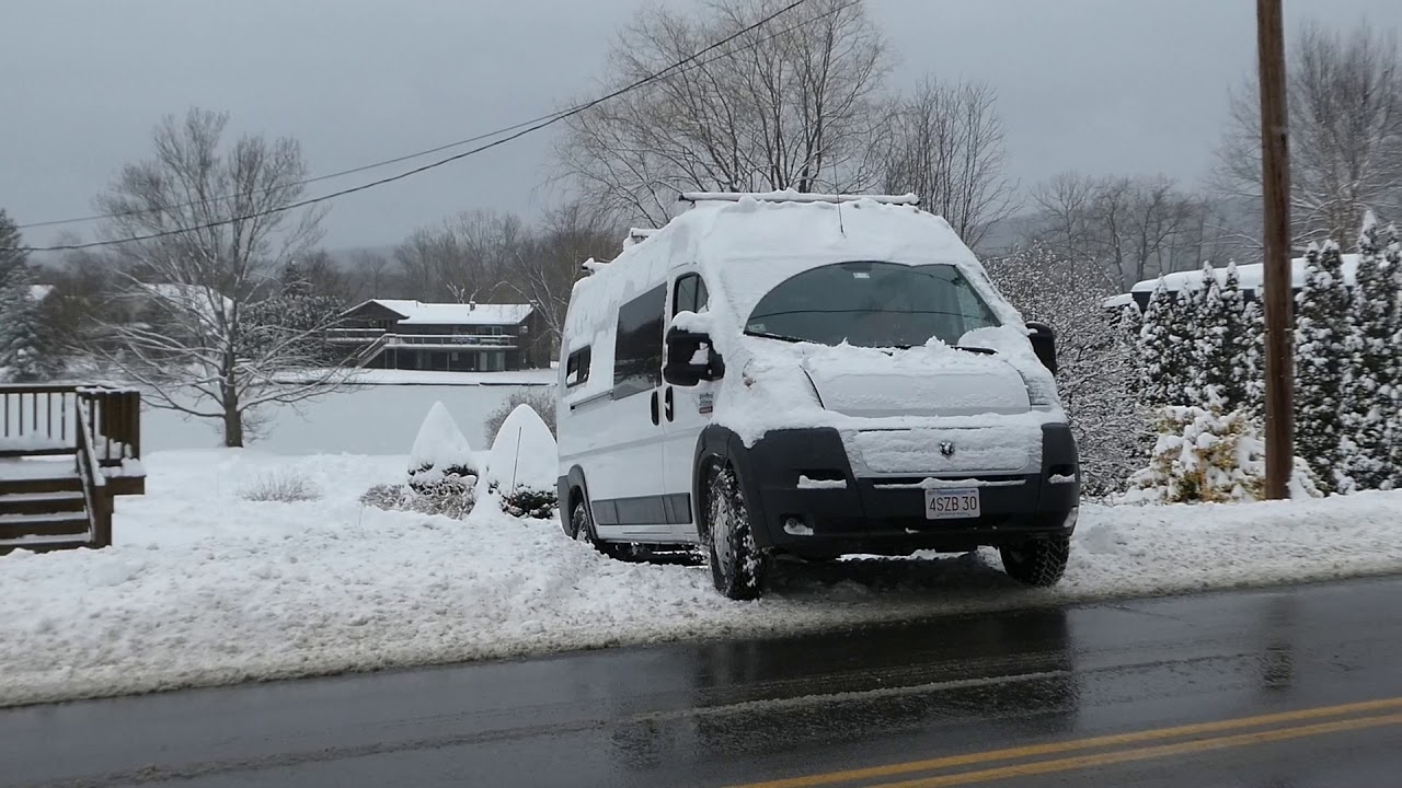 Cooper Discoverer S/T MAXX Mud and Snow Tires on a Dodge Promaster 2500