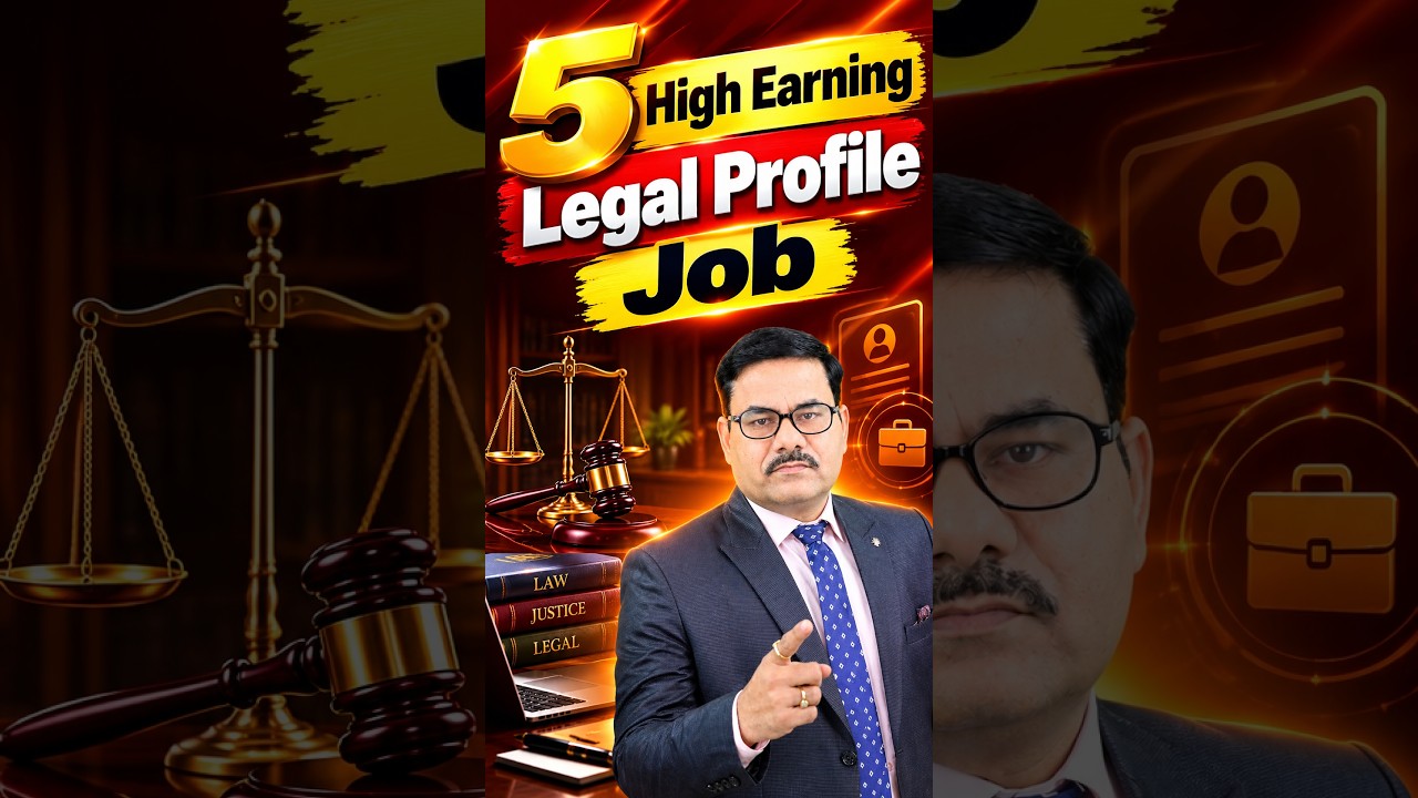 5 High Earning Legal Profile Job |  Career in LAW