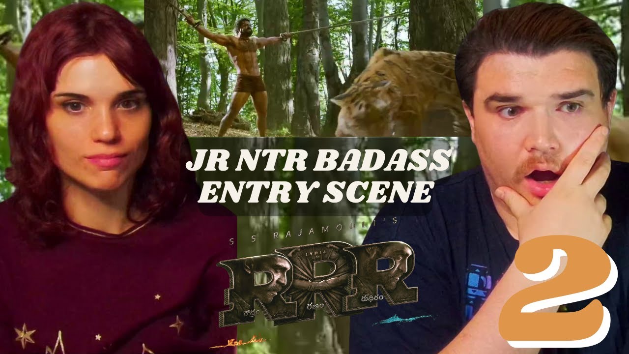 RRR - JR NTR BADASS ENTRY SCENE - 2 - N.T. Rama Rao Jr., Ram Charan, Ajay Devgn, Ray Stevenson