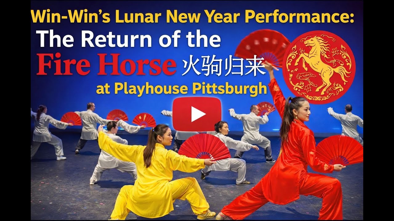 The Return of the Fire Horse at Playhouse Pittsburgh 火驹归来 | Win-Win's Kung Fu & Tai Chi Showcases