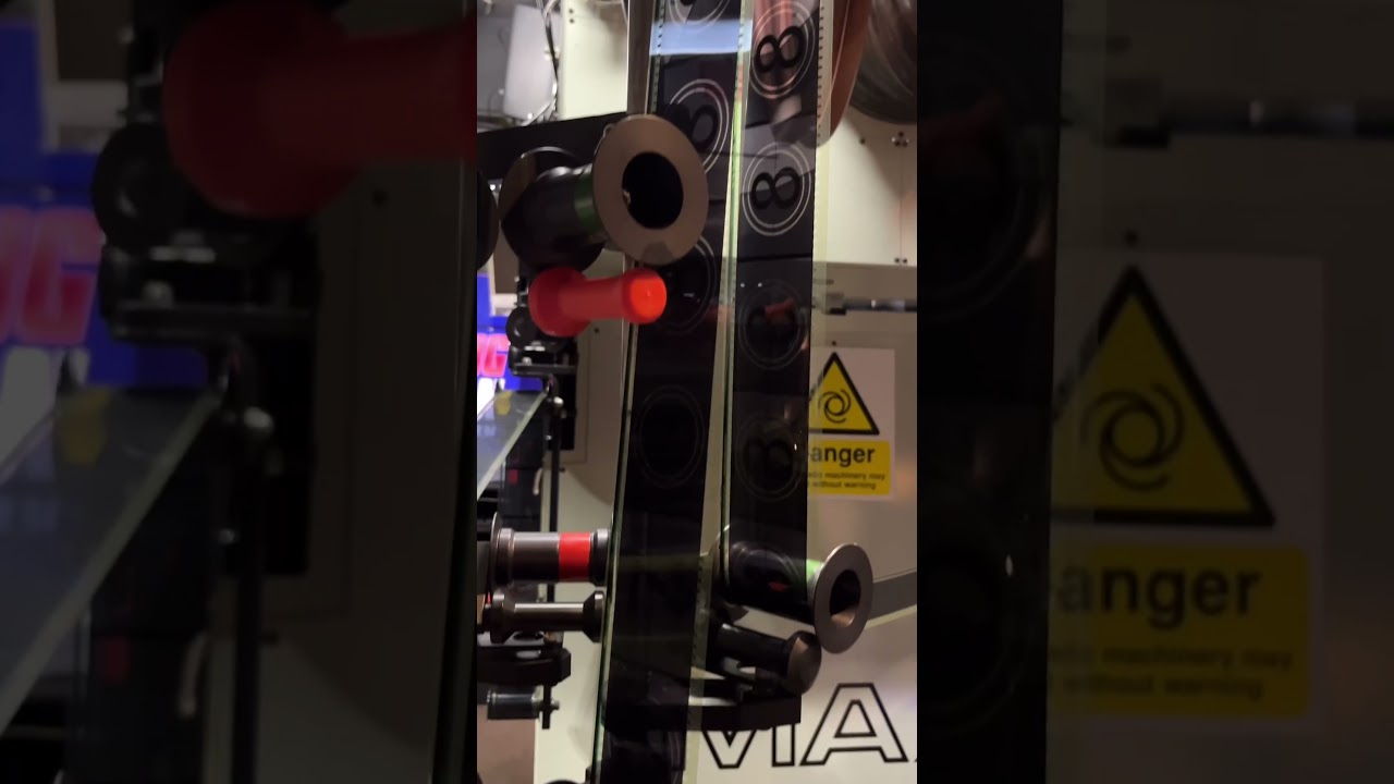Lacing up One Battle After Another's 70mm IMAX film print 🎞️