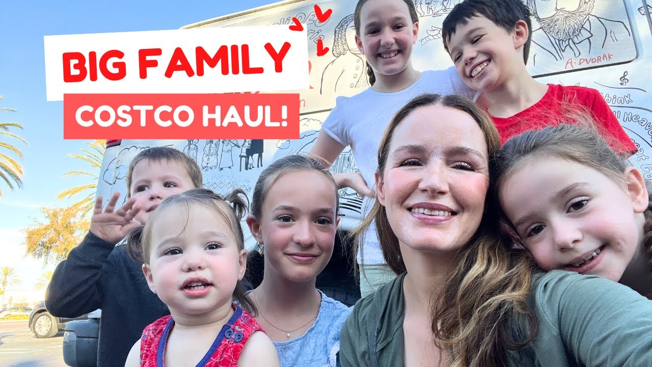 Big Family Costco Haul! Couches, Samples & Cookies the Size of your Head!