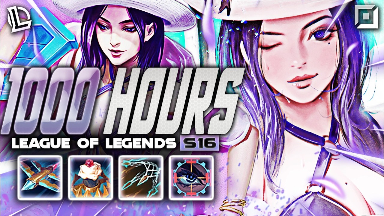 CAITLYN MONTAGE #65 - 1000 HOURS | Ez LoL Plays