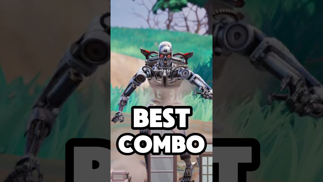T-800 Skin Combo! #fortnite #terminator #combo