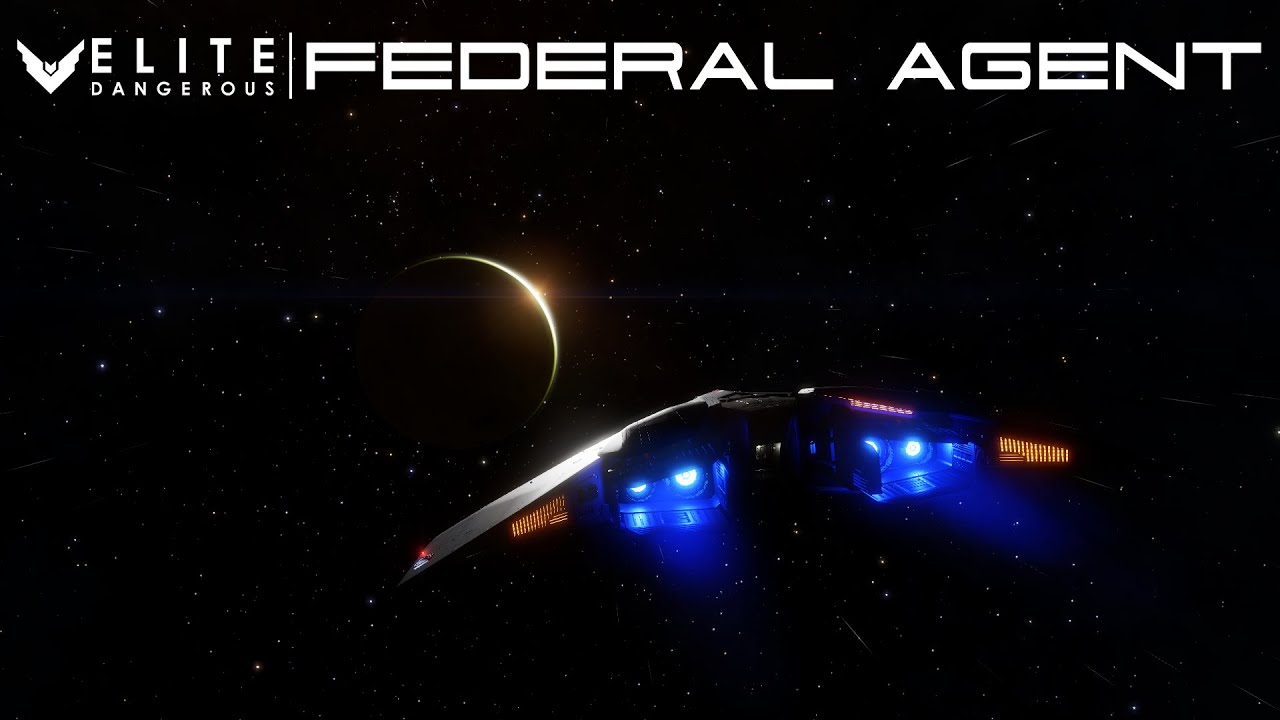 Federal Agent - Elite: Dangerous (Flight Assist Off)