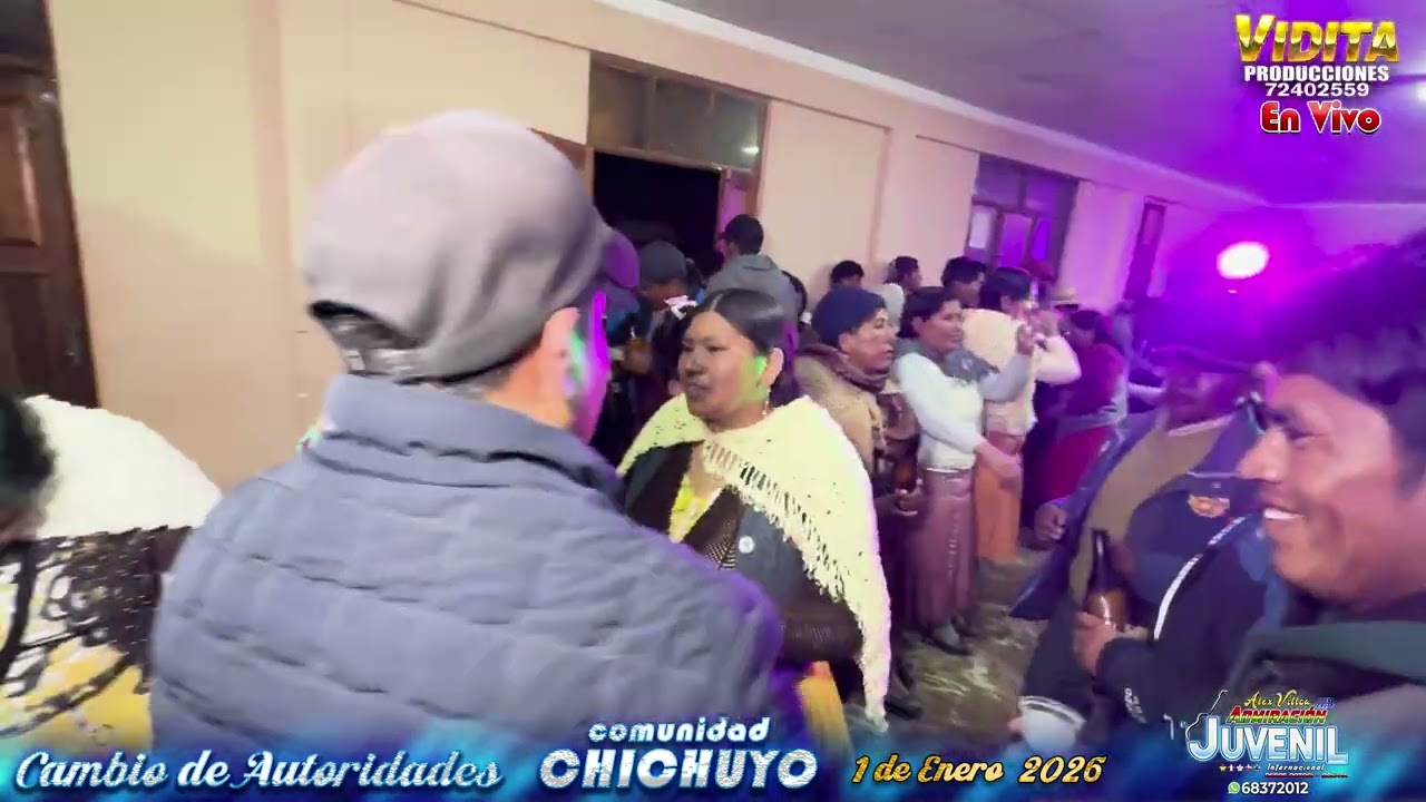Alex Villca y su Grupo Admiración Juvenil Cambio de Autoridades CHICHUYO