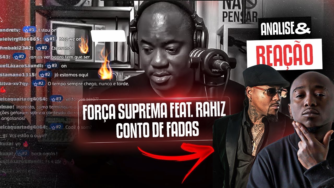 ANALISE E REAÇÃO -  Força Suprema - Conto de Fadas ft. Rahiz