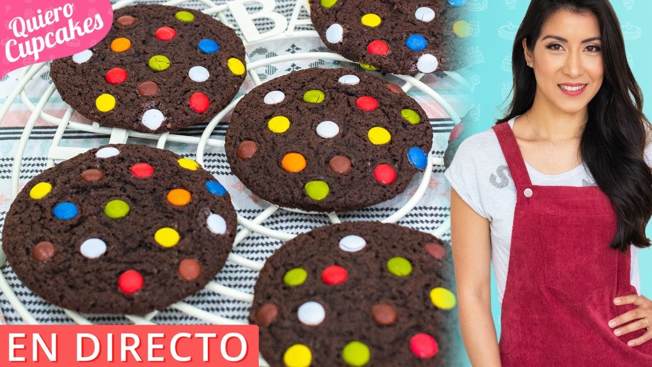 🔴LIVE: COOKIES DE CHOCOLATE 🍪 GALLETA FÁCIL | EN DIRECTO | QUIERO CUPCAKES