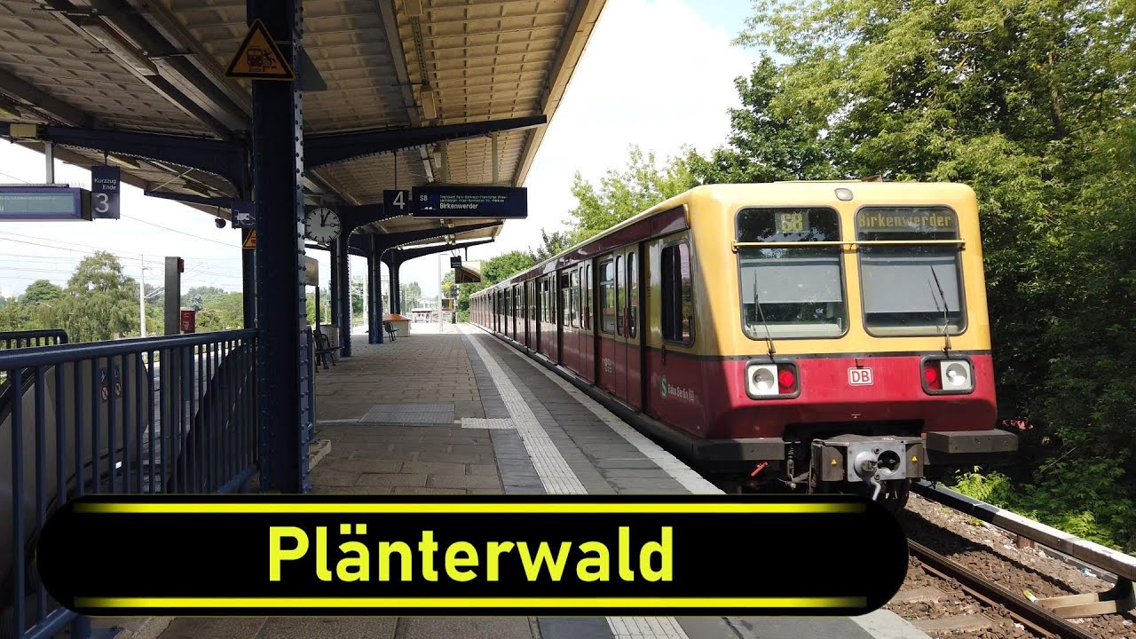 S-Bahn Station Plänterwald - Berlin 🇩🇪 - Walkthrough 🚶