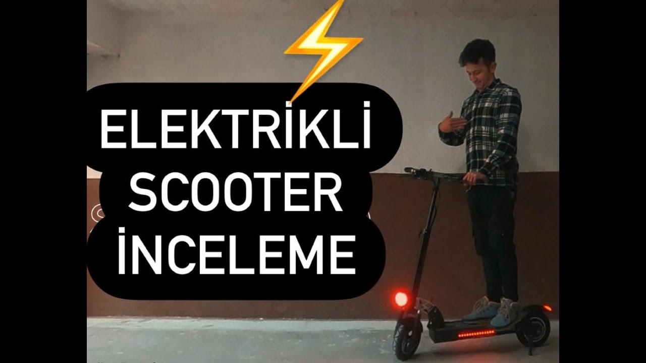 ELEKTRİKLİ SCOOTER İNCELEME / Scoowy