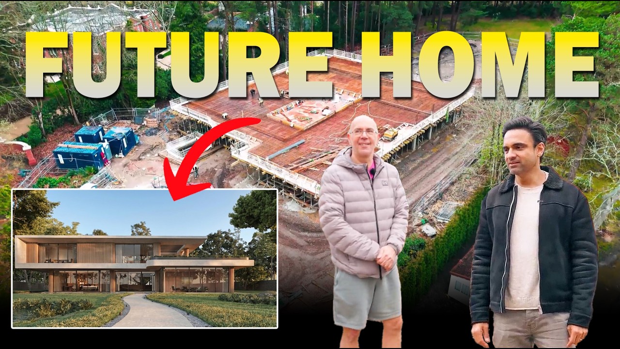 Futuristic Eco Mansion in Ascot: Exclusive Early Tour of a 14,000sqft AI-Integrated Super Home
