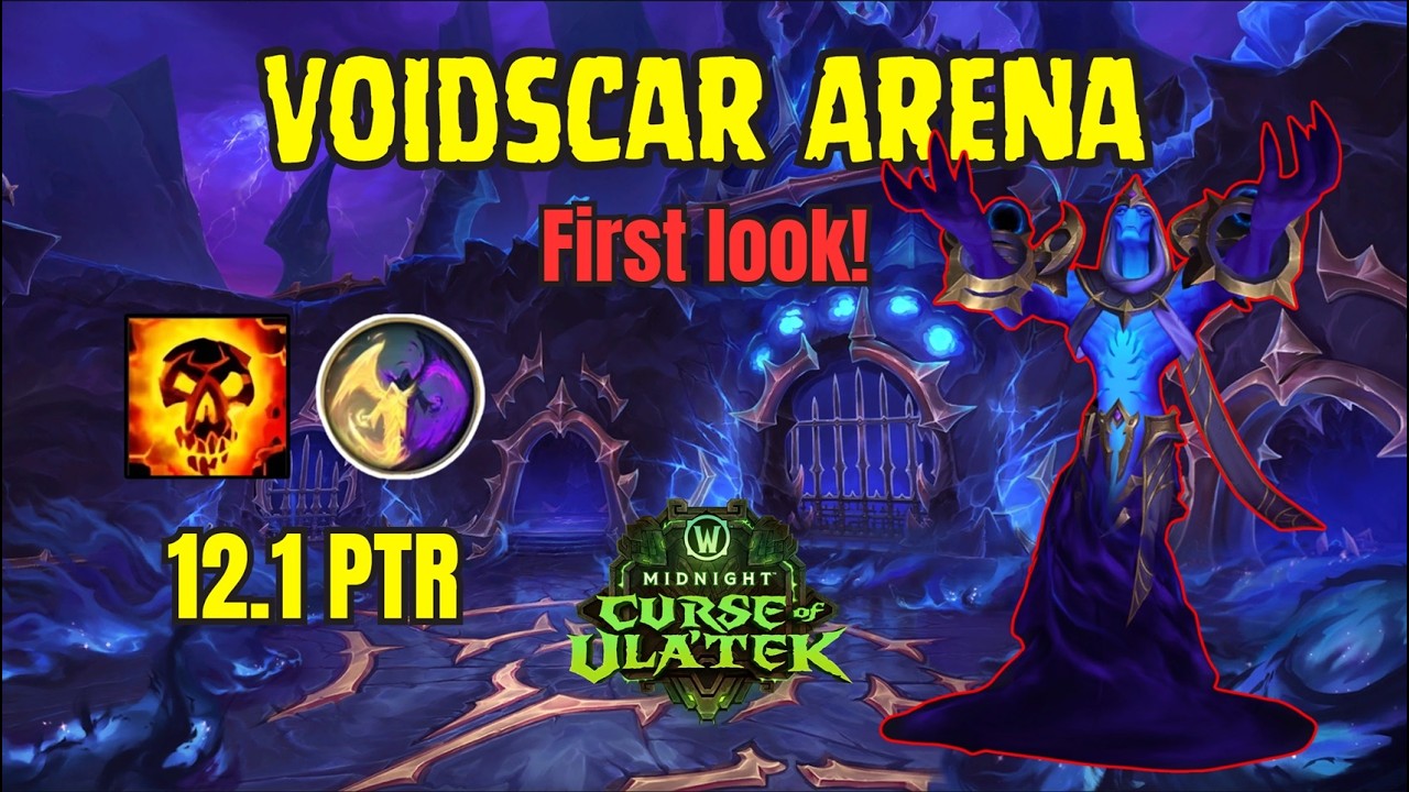 Voidscar Arena 12.1 PTR | First Look | Archon Shadow Priest | Season 2 Midnight