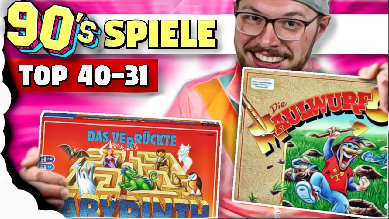 Die besten Brettspiele der 90er Jahre | Top 40 - 31