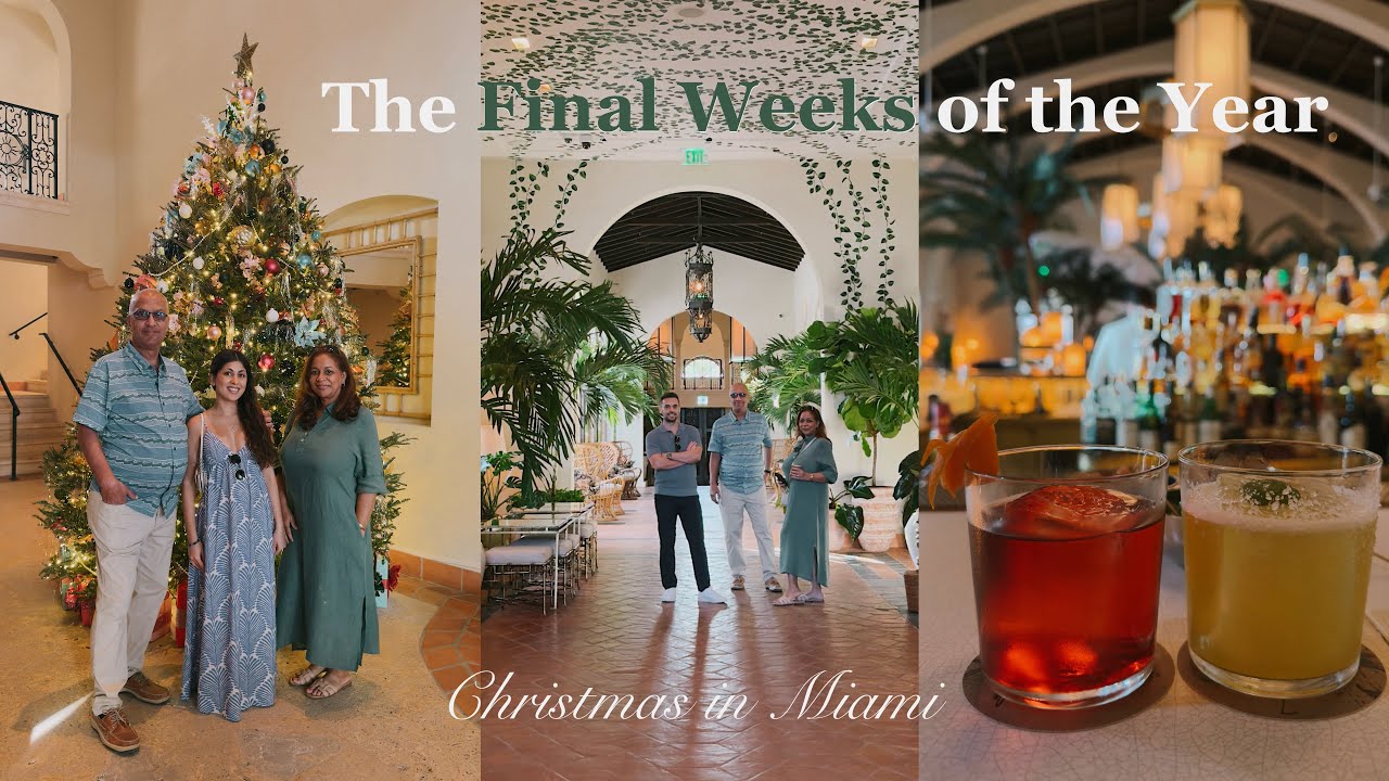 The Final Weeks of the Year ✨ | Holiday Parties, Family Time & Christmas in Miami