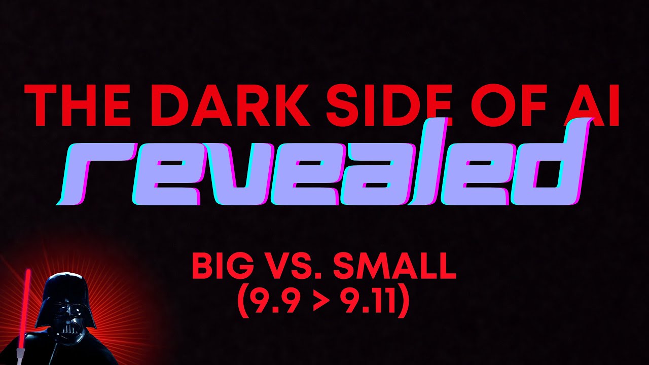 The Dark Side of AI Revealed | 12. Thinking Like LLMs - Big vs. Small (9.9 vs. 9.11)