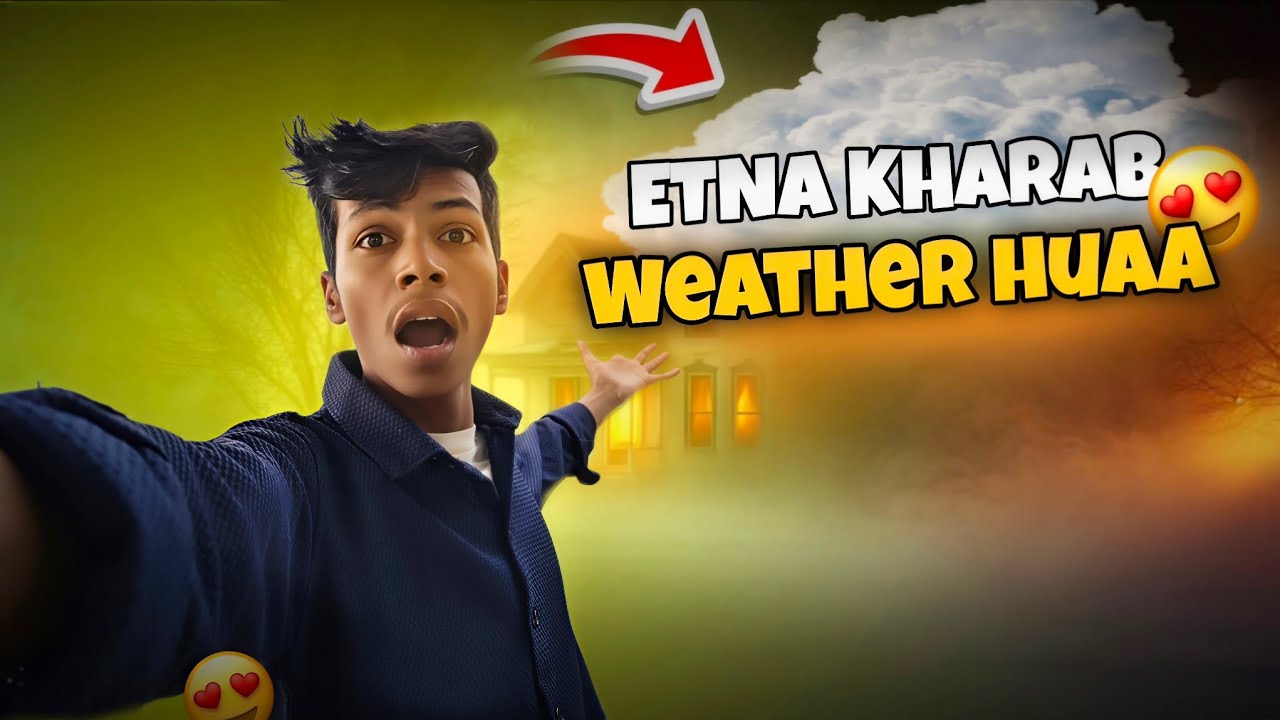 Etna kharab wether huaa 🌨️ | udaypur city | sandeep mallah vlog @souravjvlogs 