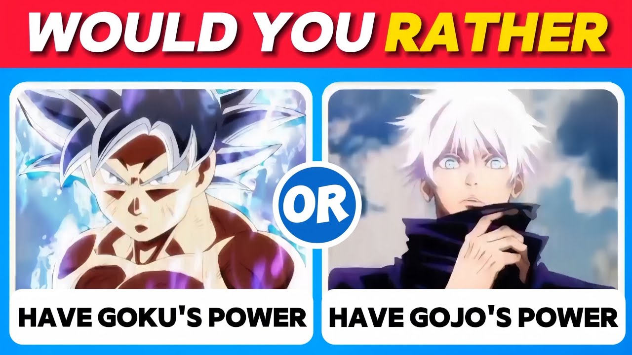 Would You Rather? - Anime Edition 🤯 