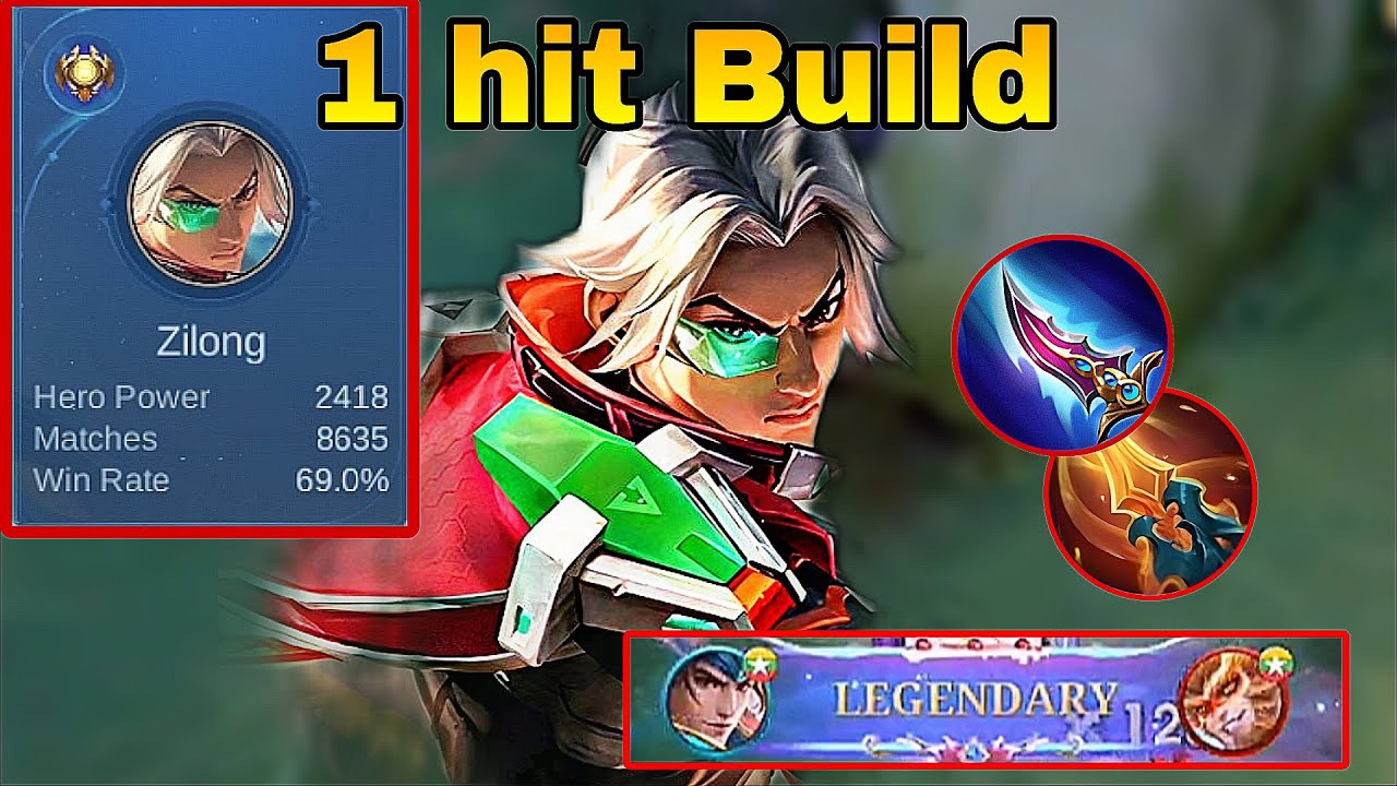 This Build Is Insane🤩(1hit build) Zilong in Ranked Mlbb