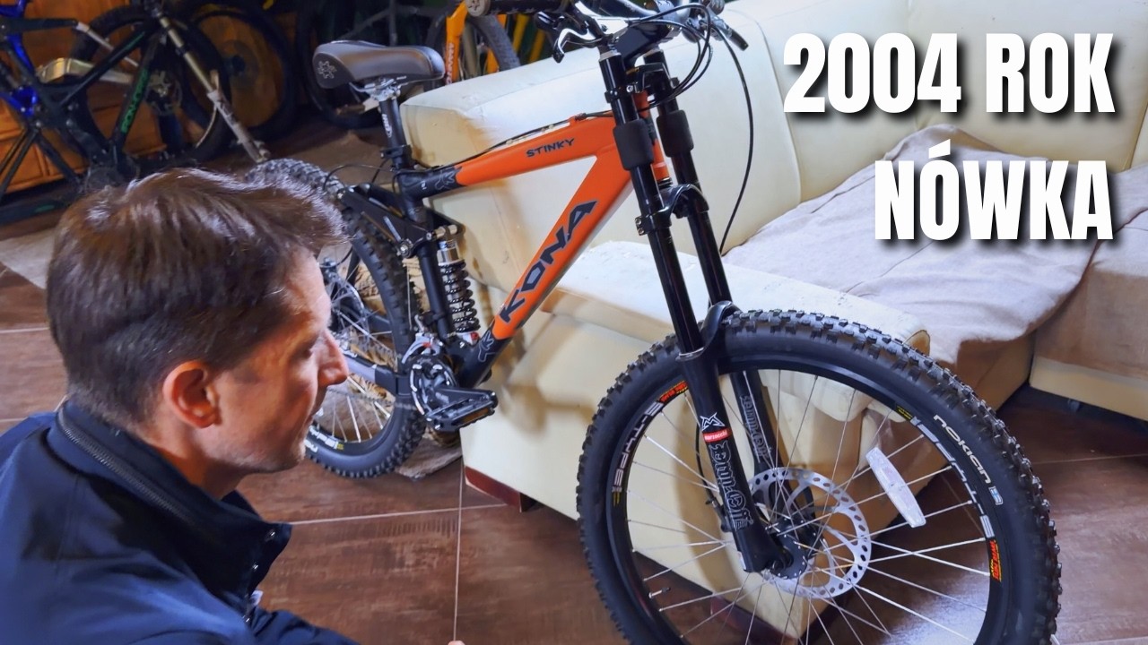 FABRYCZNIE NOWA KONA STINKY z 2004, IRON HORSE i inne skarby retro MTB