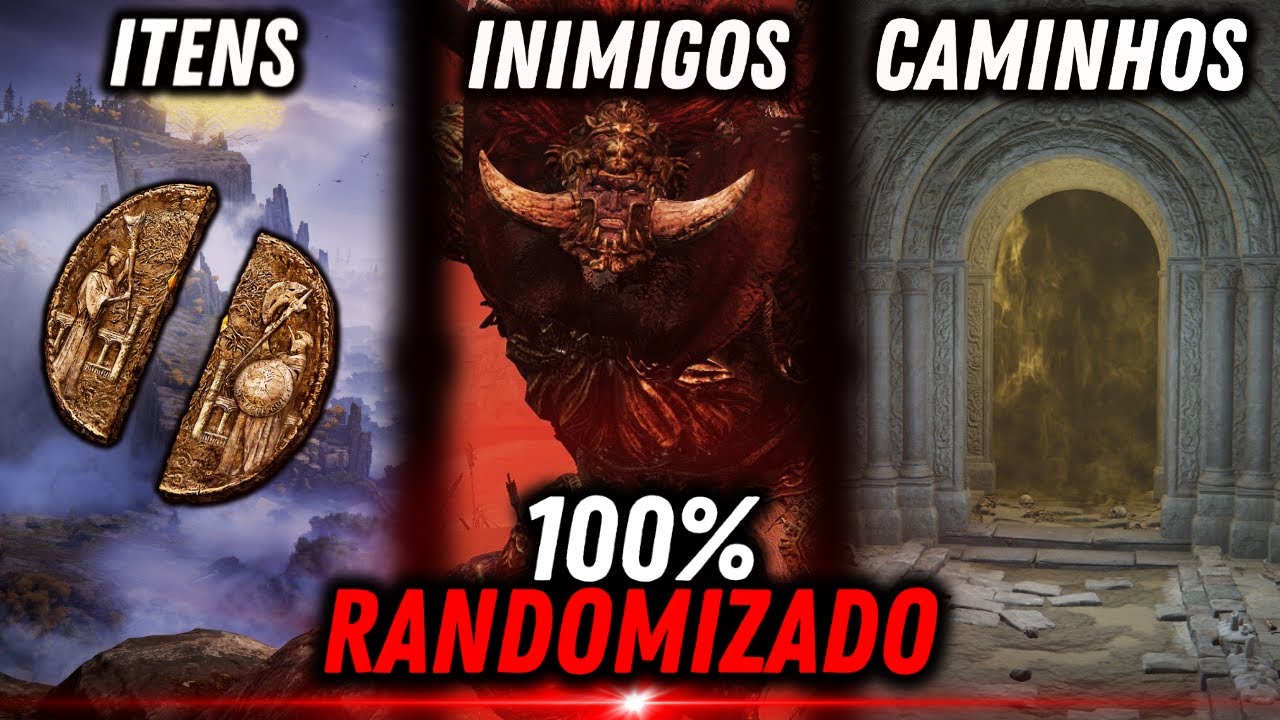 O RANDOMIZADO DEFINITIVO NO ELDEN RING! 100% RANDOMIZADO! FOG GATE RANDOMIZER! (Parte 2)