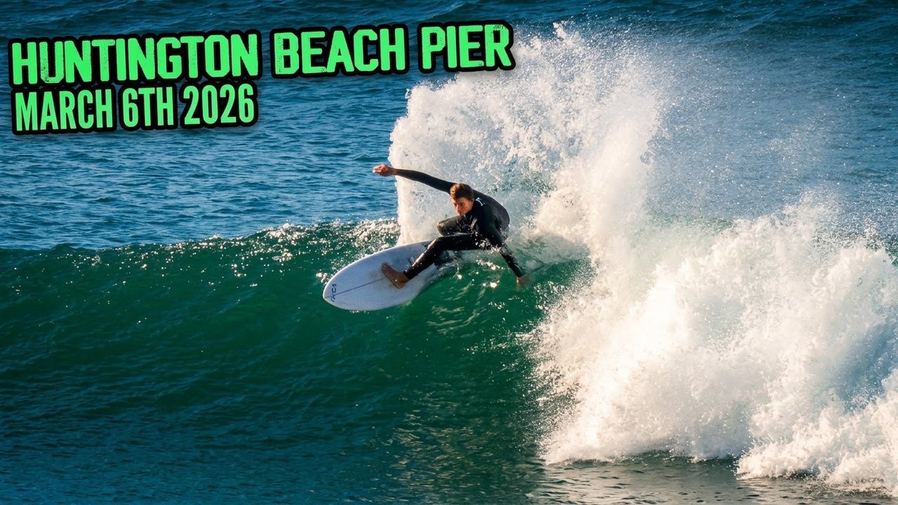 OFFSHORE Friday Morning at The Huntington Beach Pier! (March 6th 2026)