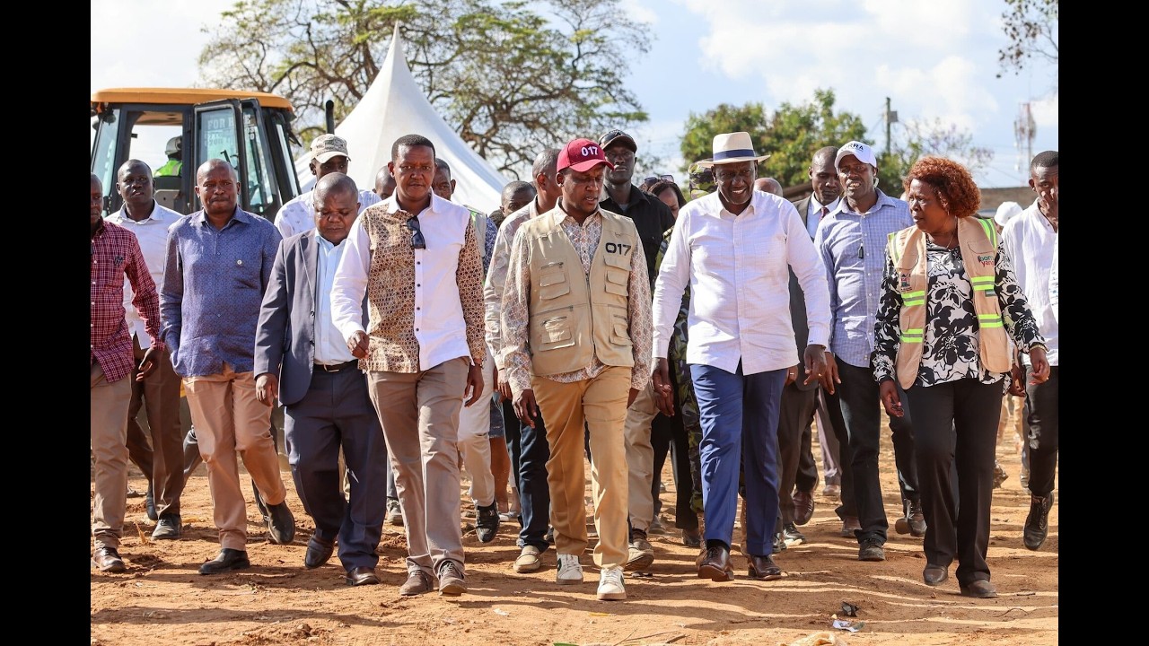 LIVE: President Ruto Climate WorX - Nairobi Rivers Regeneration Program, Kamukunji Community Park
