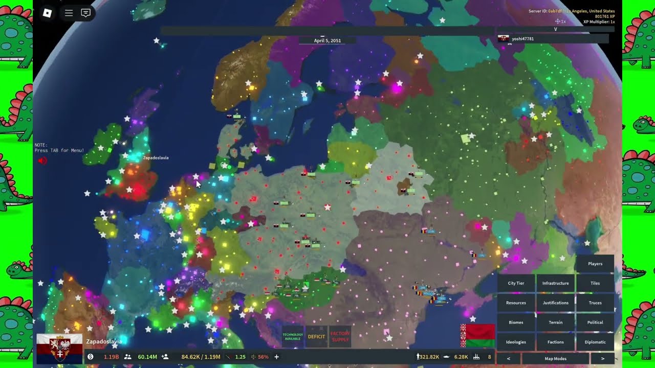I conquered Estonia as Poland in ROBLOX!